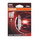 Bec Osram H1, 12V/55W, Night Breaker Silver +100% lumina