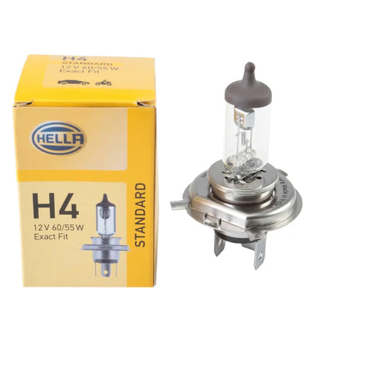Bec halogen auto H4, Hella 12V 60/55W