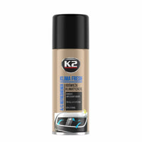 Spray pentru curatat si dezinfectat sistemul de aer conditionat, K2 KLIMA FRESH, 150ml, Lamaie